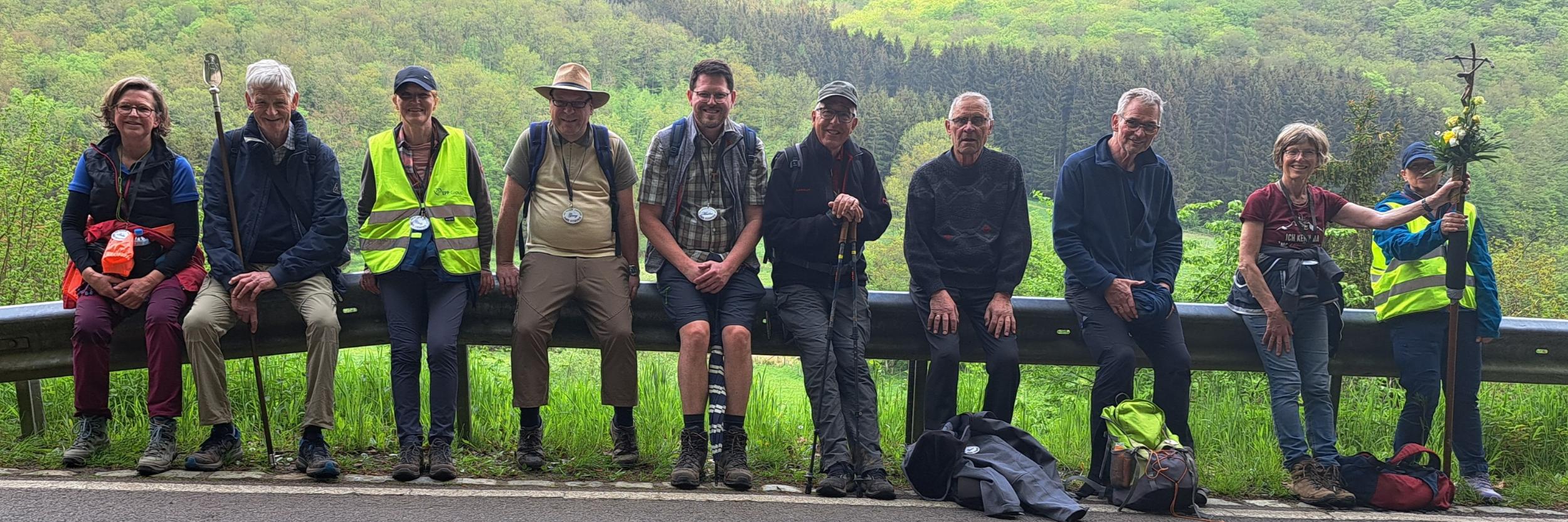 5. Tag Pilger in der Rast
