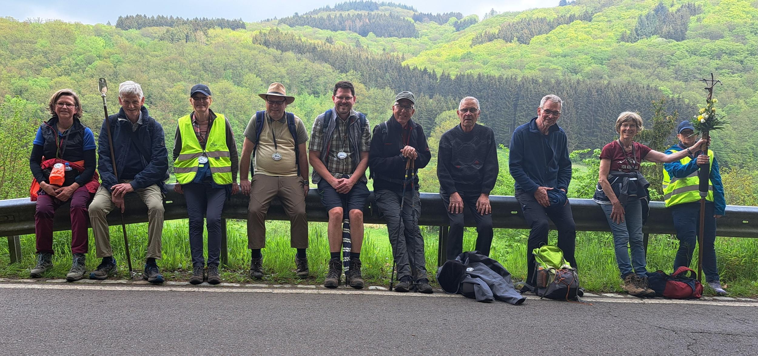 5. Tag Pilger in der Rast